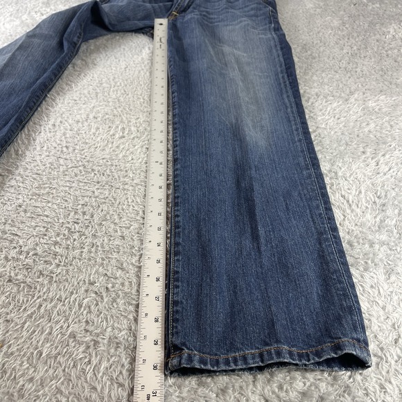 Lucky Brand Blue Jeans Mens Size 28x30 487 Relaxed Fit 100% Cotton - Picture 7 of 11